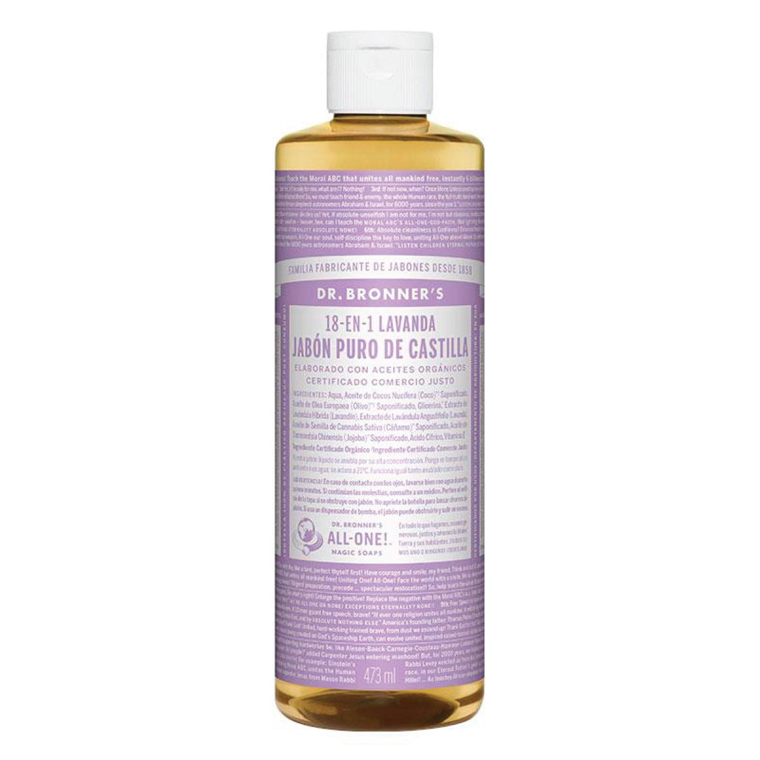 Jabón Líquido Lavanda Dr. Bronner's 473 ml Tienda Terrenal